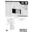 SONY VX-1W Manual de Servicio