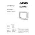 SANYO CE28B3C Manual de Servicio