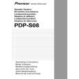 PIONEER PDP-S08 Manual de Usuario