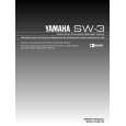 YAMAHA SW-3 Manual de Usuario