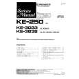 PIONEER KE-3838 Manual de Servicio