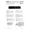 SABA CDP-11 Manual de Servicio