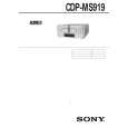 SONY CDP-MS919 Manual de Servicio