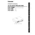 TOSHIBA TLP-T50 Manual de Usuario