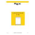 REX-ELECTROLUX P463N Manual de Usuario