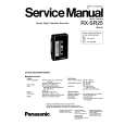 PANASONIC RX-SR25 Manual de Servicio
