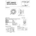 KENWOOD KFCW412 Manual de Servicio