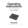 PANASONIC PTL104P Manual de Usuario