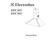 ELECTROLUX EFC635X/A Manual de Usuario