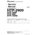 PIONEER HTP-2920/KUCXJ Manual de Servicio