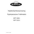 ROSENLEW RTT5151 Manual de Usuario