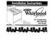 WHIRLPOOL SF375BEPW7 Manual de Instalación