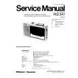 PANASONIC RQ-341A Manual de Servicio