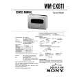 SONY WM-EX811 Manual de Servicio