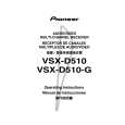 PIONEER VSX-D510(-G) Manual de Usuario