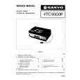SANYO VTC9300P Manual de Servicio