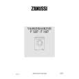 ZANUSSI F1227 Manual de Usuario