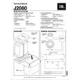 JBL J2080 Manual de Servicio