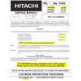 HITACHI 50VX500 Manual de Servicio