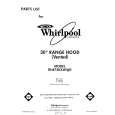 WHIRLPOOL RH4730XWW0 Catálogo de piezas
