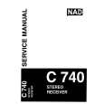 NAD C740 Manual de Servicio