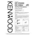 KENWOOD DPR894 Manual de Usuario