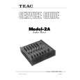 TEAC MODEL-2A Manual de Servicio