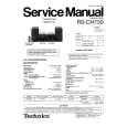 TECHNICS RSCH730 Manual de Servicio