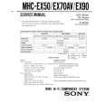 SONY MHC-EX90 Manual de Servicio