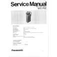 PANASONIC WVF5E Manual de Servicio