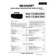 SHARP WQT238H Manual de Servicio
