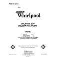 WHIRLPOOL MW8400XL2 Catálogo de piezas