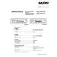SANYO FXD770GD Manual de Servicio