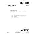 SONY ICF-J10 Manual de Servicio