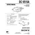 SONY DC-V515A Manual de Servicio