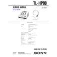 SONY TLHP90 Manual de Servicio