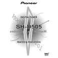 PIONEER SH-D505 Manual de Usuario