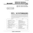 SHARP VC-FH7GM(S) Catálogo de piezas