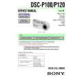 SONY DSC-P100 LEVEL3 Manual de Servicio