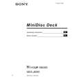 SONY MDSJB980 Manual de Usuario