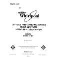 WHIRLPOOL SF3001ERW4 Catálogo de piezas