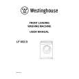 WESTINGHOUSE LF652D Manual de Usuario