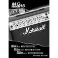 MARSHALL MG15CD Manual de Usuario