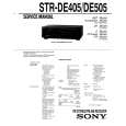 SONY STR-DE505 Manual de Servicio