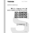 TOSHIBA SD-520EKE Manual de Servicio