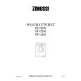 ZANUSSI FD1216 Manual de Usuario