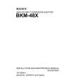 SONY BKM-48X Manual de Servicio