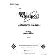 WHIRLPOOL LA8100XWW1 Catálogo de piezas