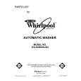 WHIRLPOOL 2DLSQ8000JQ4 Catálogo de piezas