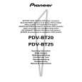 PIONEER PDV-BT20 Manual de Usuario